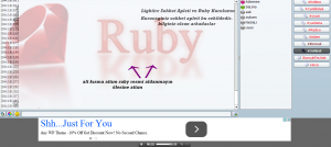 ruby modul sohbet apleti