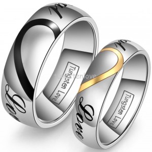High-Quality-Tungsten-Carbide-Lover-s-font-b-Matching-b-font-Heart-Promise-Real-Love-font