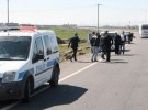 Diyarbakır’da polis aracı takla attı
